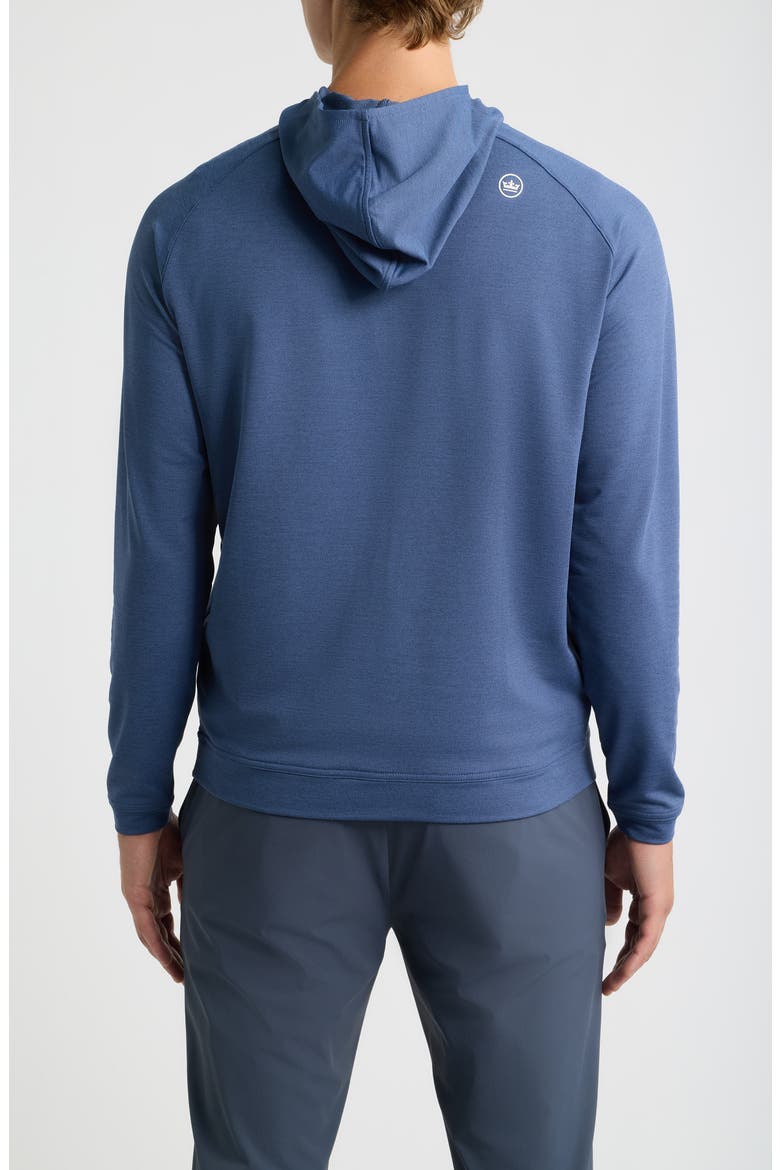 Pine Quarter Zip Performance Hoodie, Alternate, color, NAVY