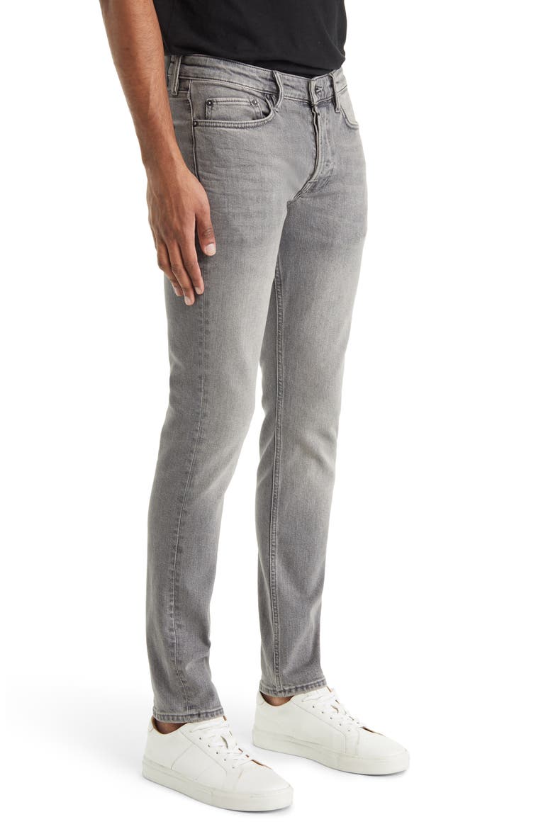 Rex Slim Fit Jeans, Alternate, color, MID GREY