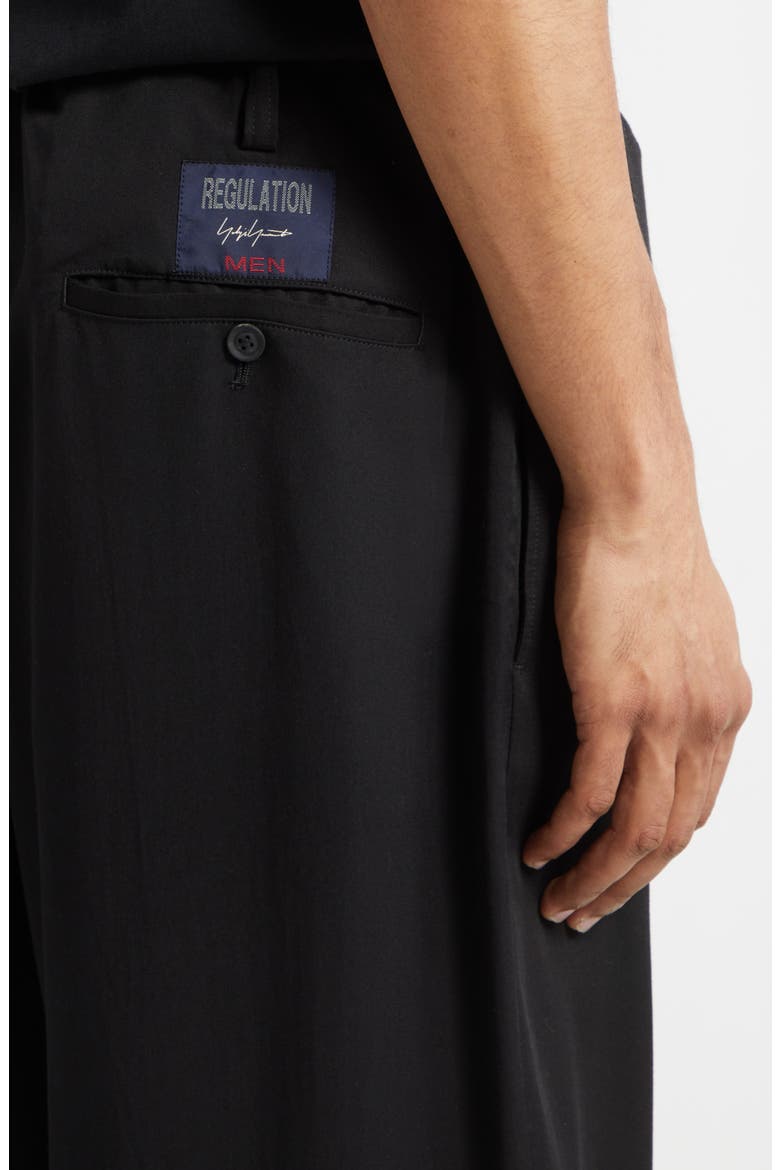 Drawstring Waist Cargo Pants, Alternate, color, BLACK