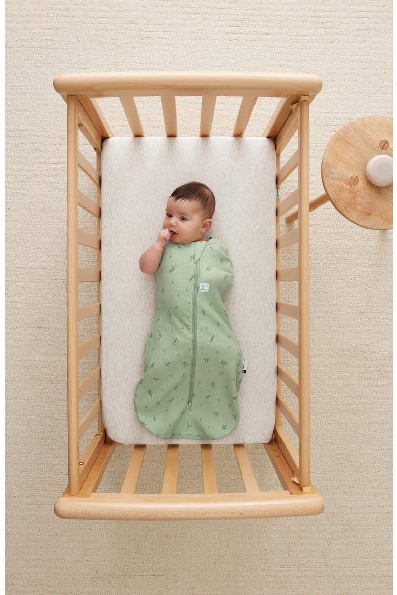 1.0 TOG Organic Cotton Cocoon Swaddle Sack, Alternate, color, WILLOW