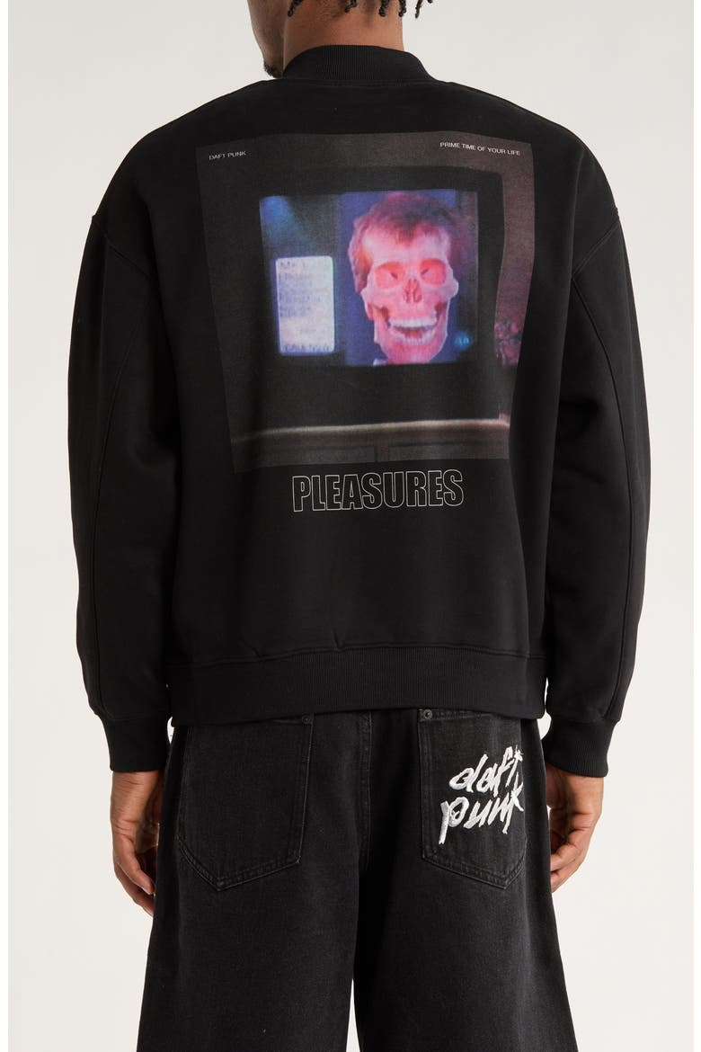 x Daft Punk Primetime Quarter Zip Sweatshirt (Men) | Nordstrom