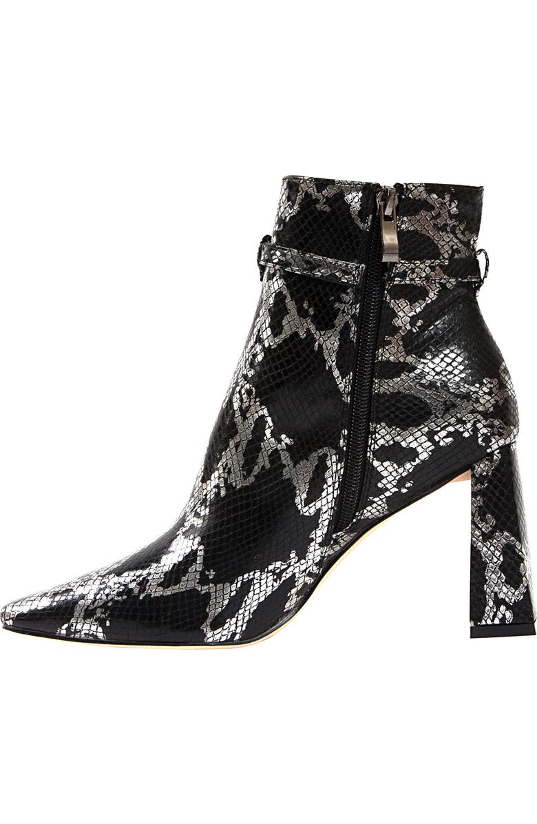 NINETY UNION Rye Snake Print Boot, Alternate, color, Black Snake