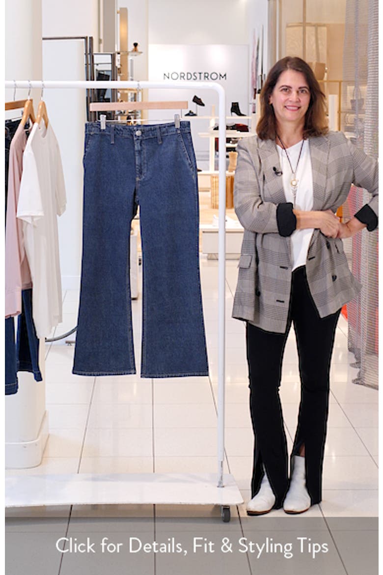 Gemma Patch Pocket Wide Leg Jeans video