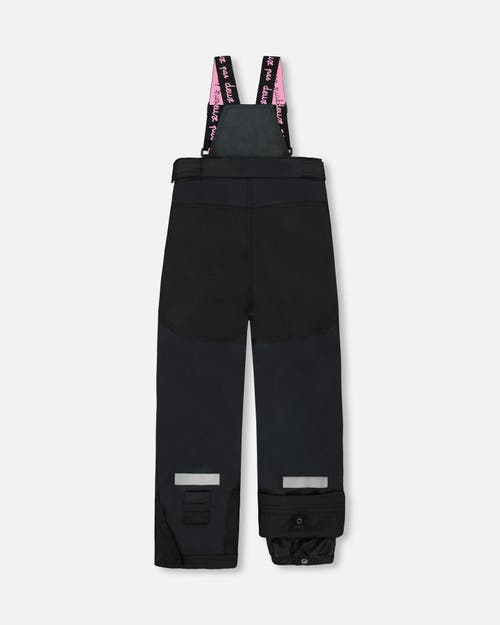 Deux Par Deux Girl Two-piece Teknik Snowsuit In Multi