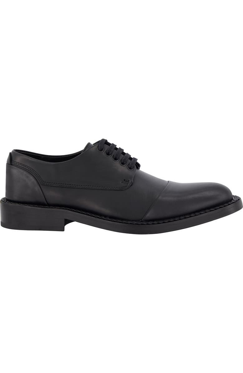 KARL LAGERFELD PARIS Cap Toe Derby, Alternate, color, Black