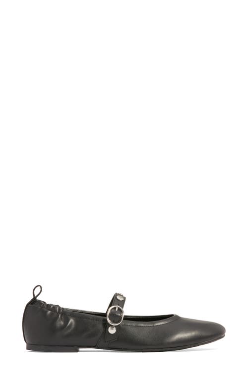 Open Edit Amethyst Mary Jane Ballet Flat In Black
