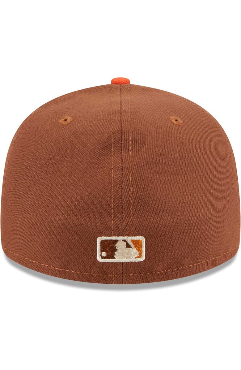 New Era Men's New Era Brown San Francisco Giants Tiramisu Low Profile 59FIFTY Fitted Hat, Alternate, color, 