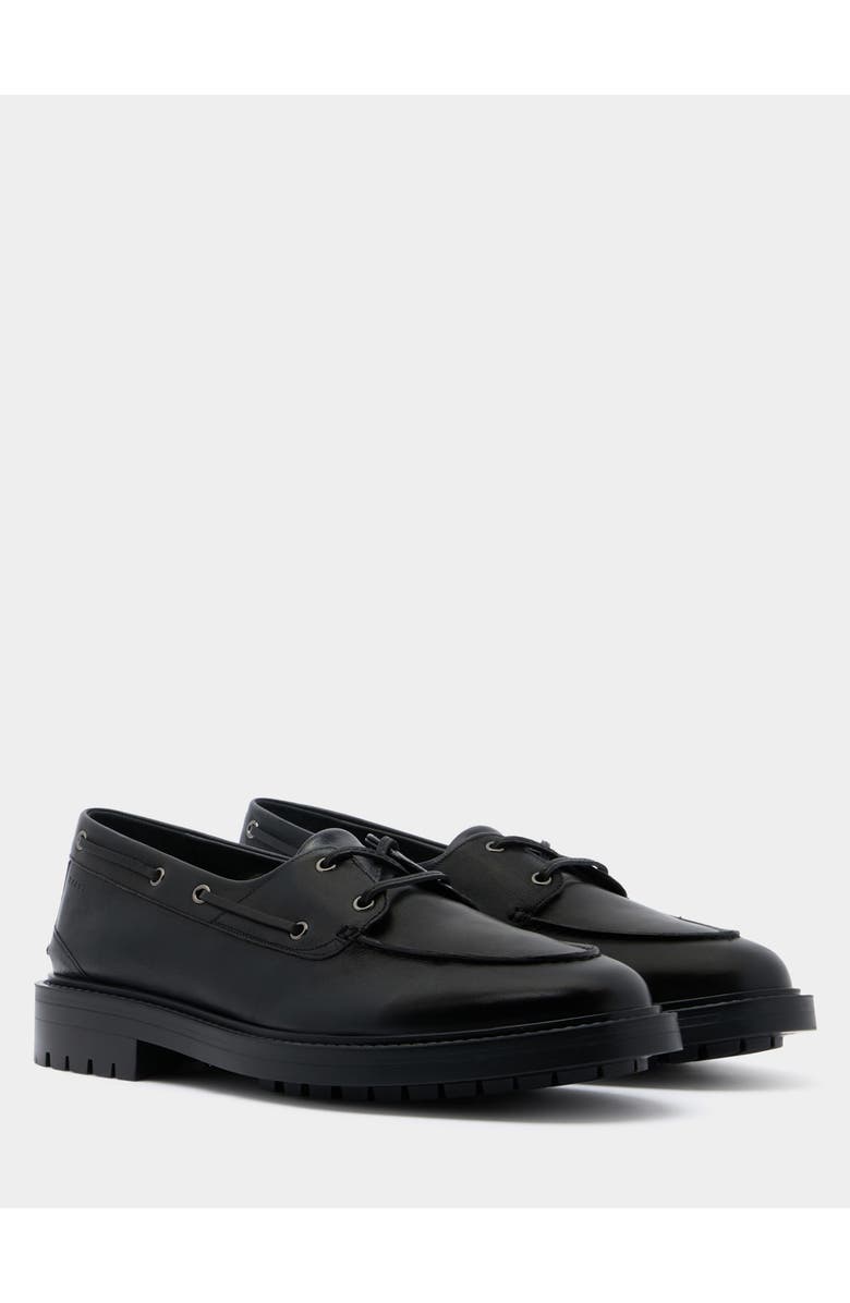 Bally B-Lug Derby in Leather, Alternate, color, Black