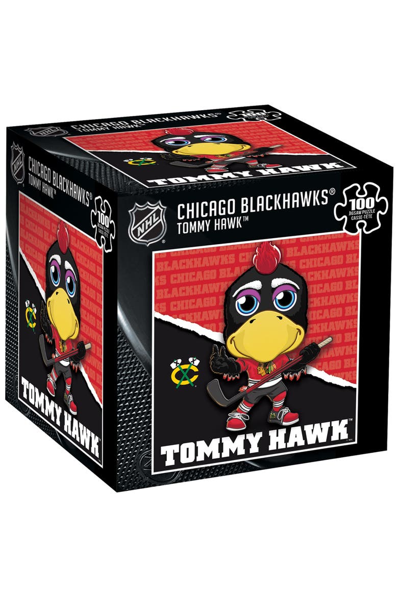 Chicago Blackhawks Mascot 100pc Puzzle, Main, color, Multicolor