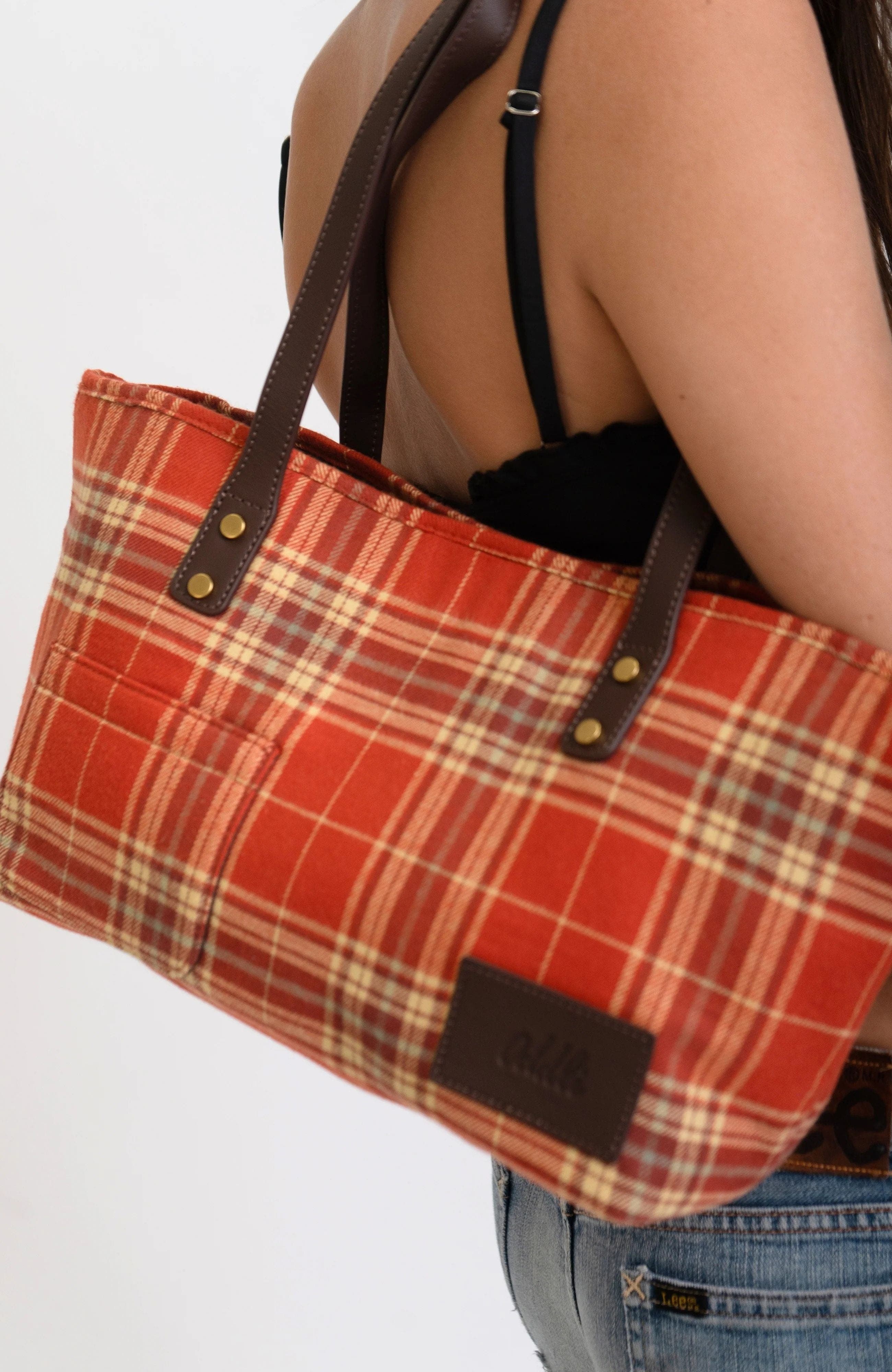 Mini Plaid Bag, Alternate, color, Amelia