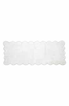 VCNY HOME Scallop Cotton Bath Runner