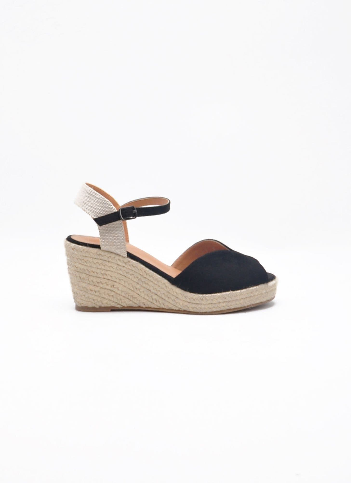 Mariselle Wedges, Alternate, color, Black