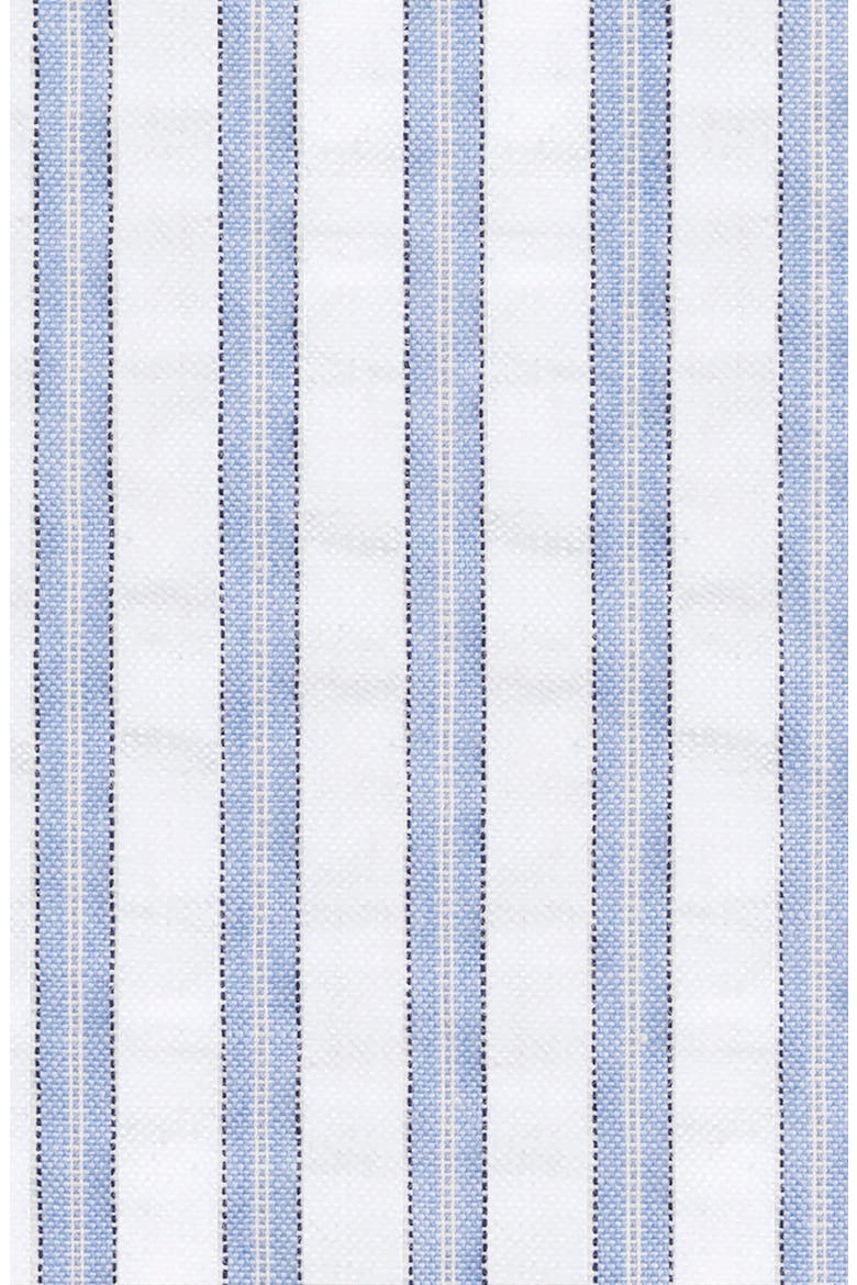 Matteo Stripe Robe, Alternate, color, AZURE