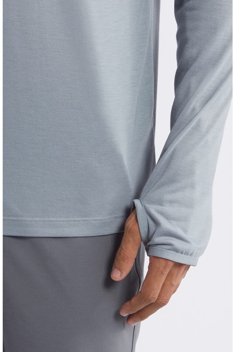 Camouflage Lightweight UPF 20+ Hoodie, Alternate, color, SLATE