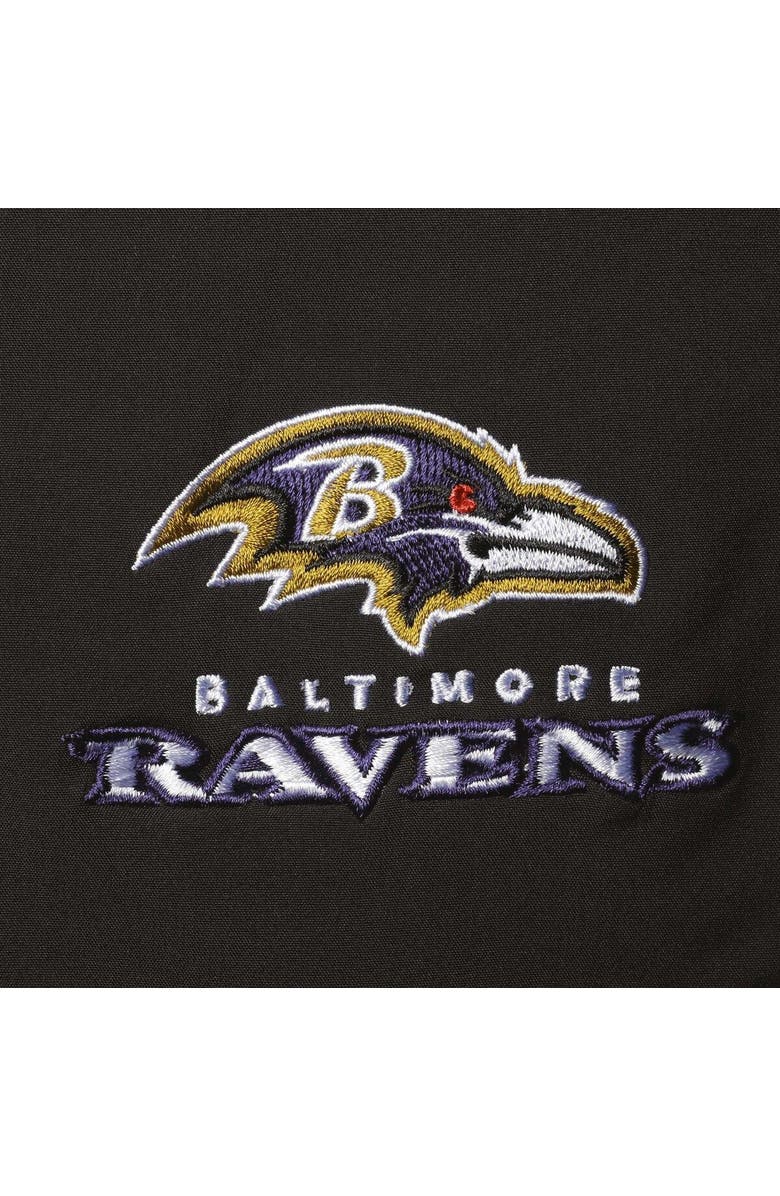 DUNBROOKE Women's Black Baltimore Ravens Full-Zip Sonoma Softshell Jacket, Alternate, color, 