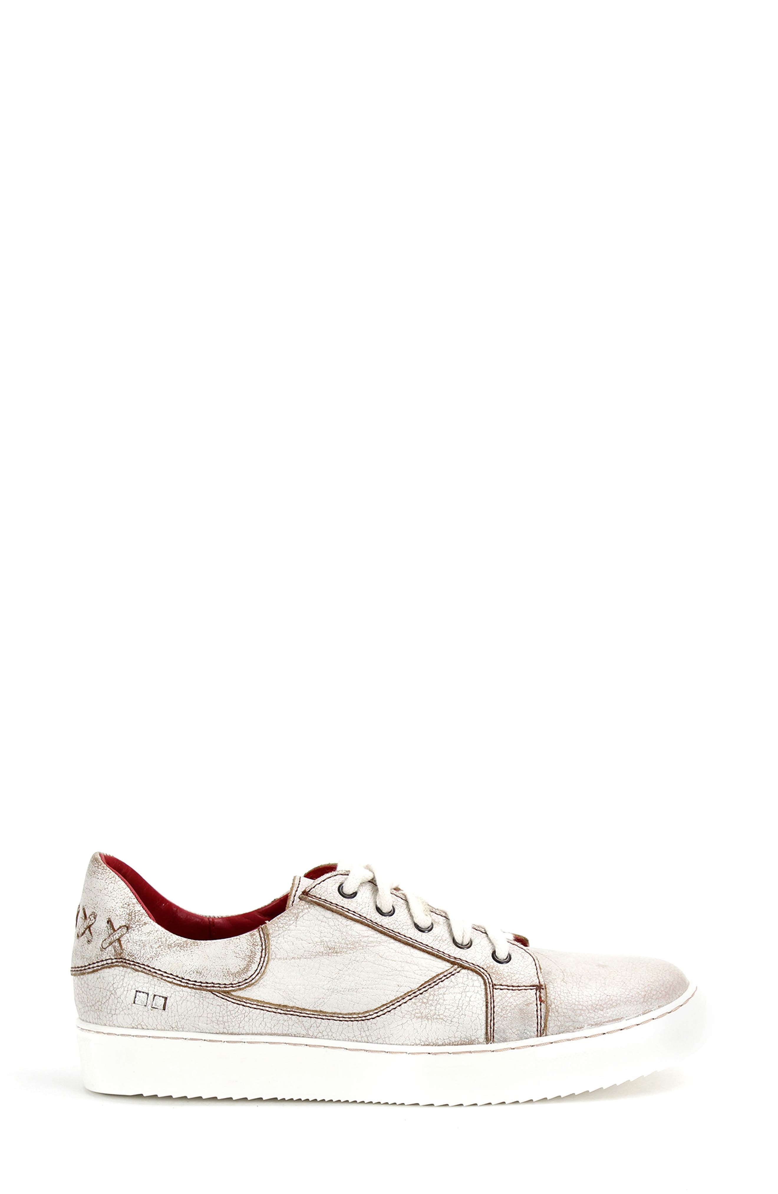 Azeli Leather Sneaker, Alternate, color, NECTAR LUX