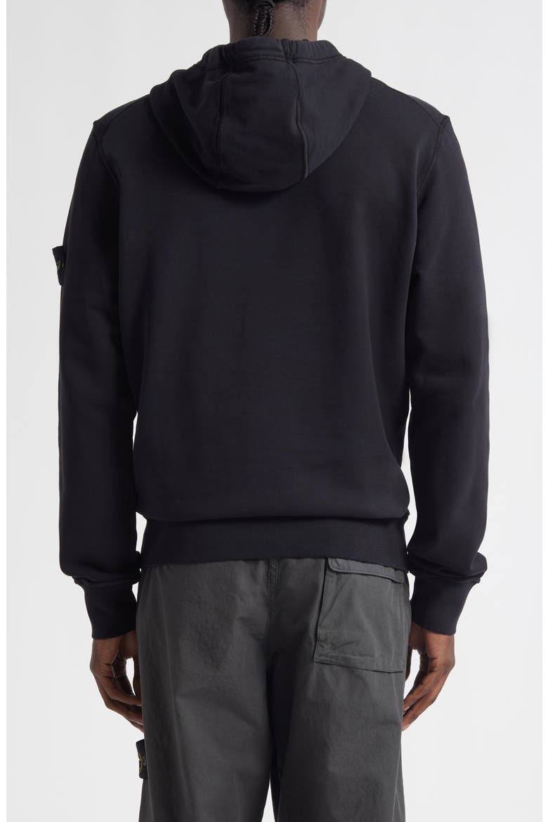 Cotton Hoodie, Alternate, color, V0029 BLACK