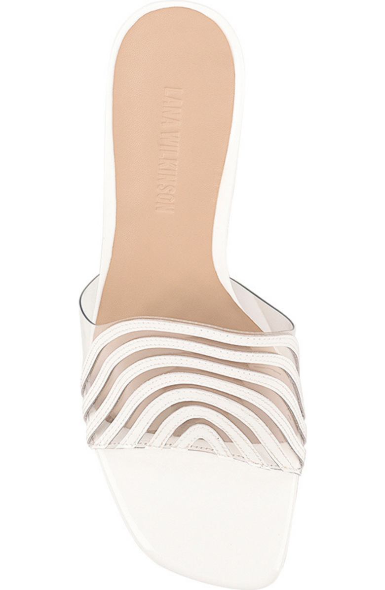 Lana Wilkinson Farrah Sandal, Alternate, color, White