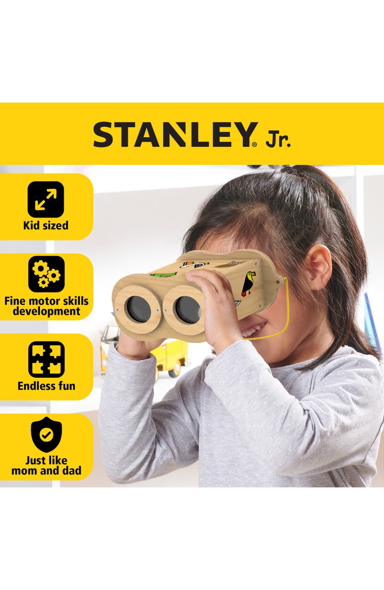Stanley Jr Wood Binocular Kit, Alternate, color, Multi Color