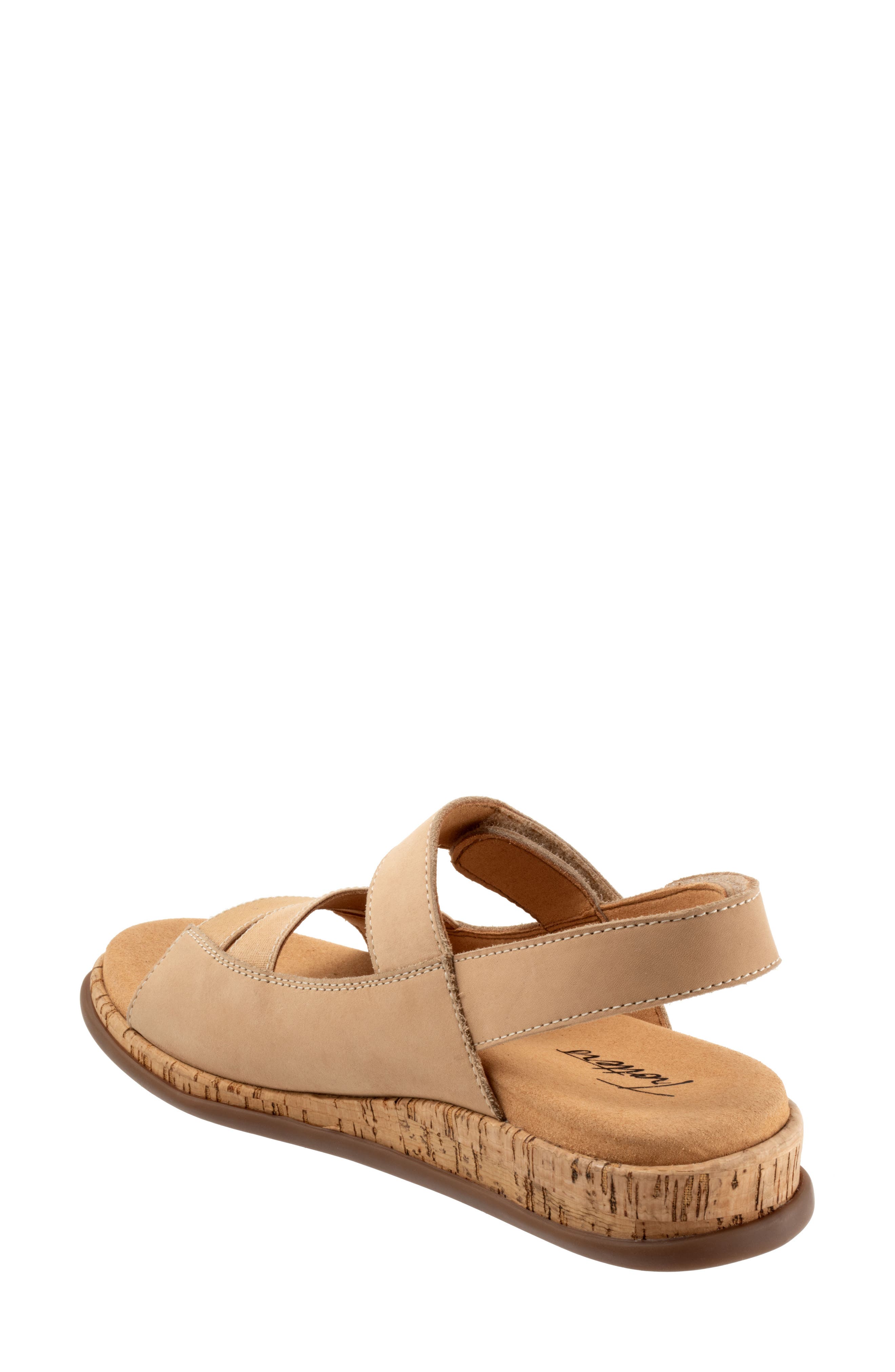 Gemini Slingback Wedge Sandal - Multiple Widths Available, Alternate, color, BEIGE NUBUCK