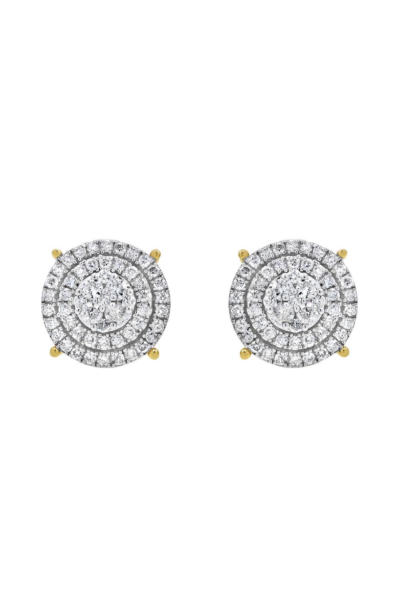 High Roller 14K Yellow Gold Diamond Stud Earrings - 0.70ct., Main, color, 14K Yellow Gold