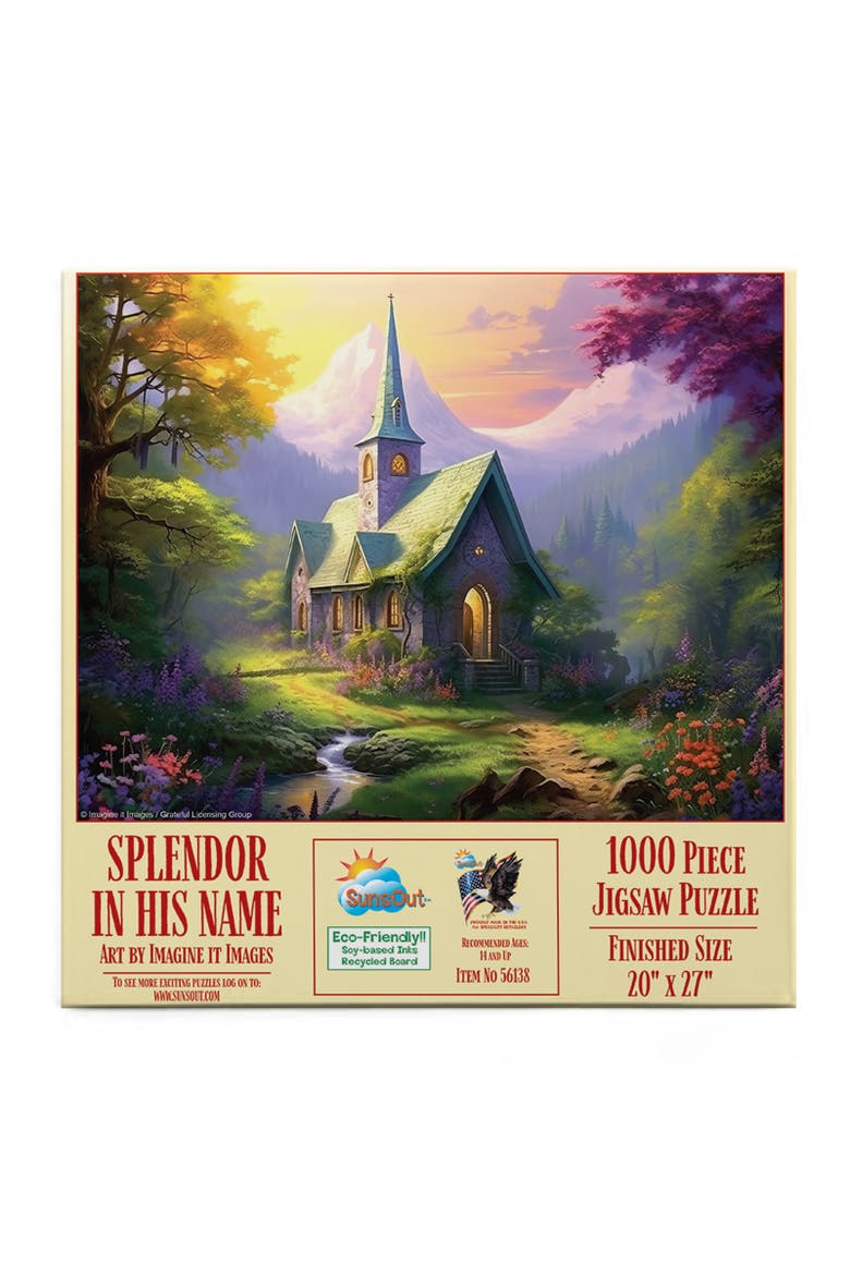 Splendor in His Name 1000 piece Jigsaw Puzzle for Adults, Alternate, color, Multicolor