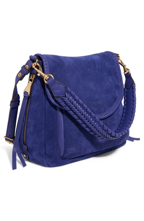 Aimee Kestenberg All For Love Convertible Leather Shoulder Bag In Blue