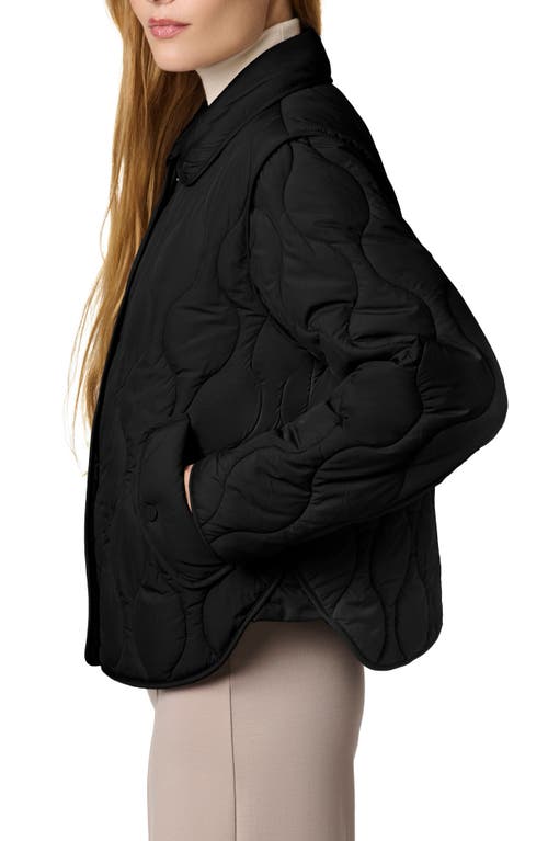 Bernardo Quilted Jacket In Black