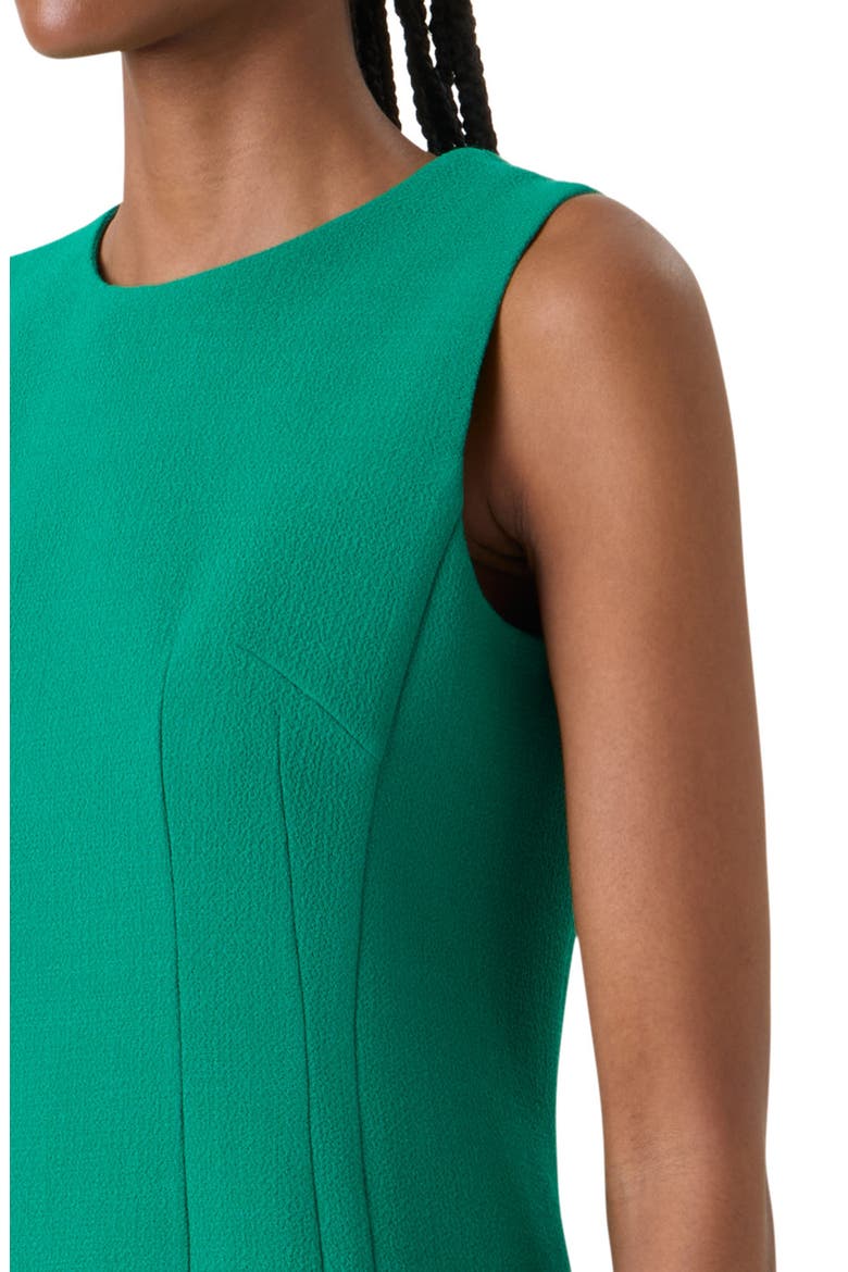 Sleeveless Virgin Wool Sheath Dress, Alternate, color, TOURMALINE