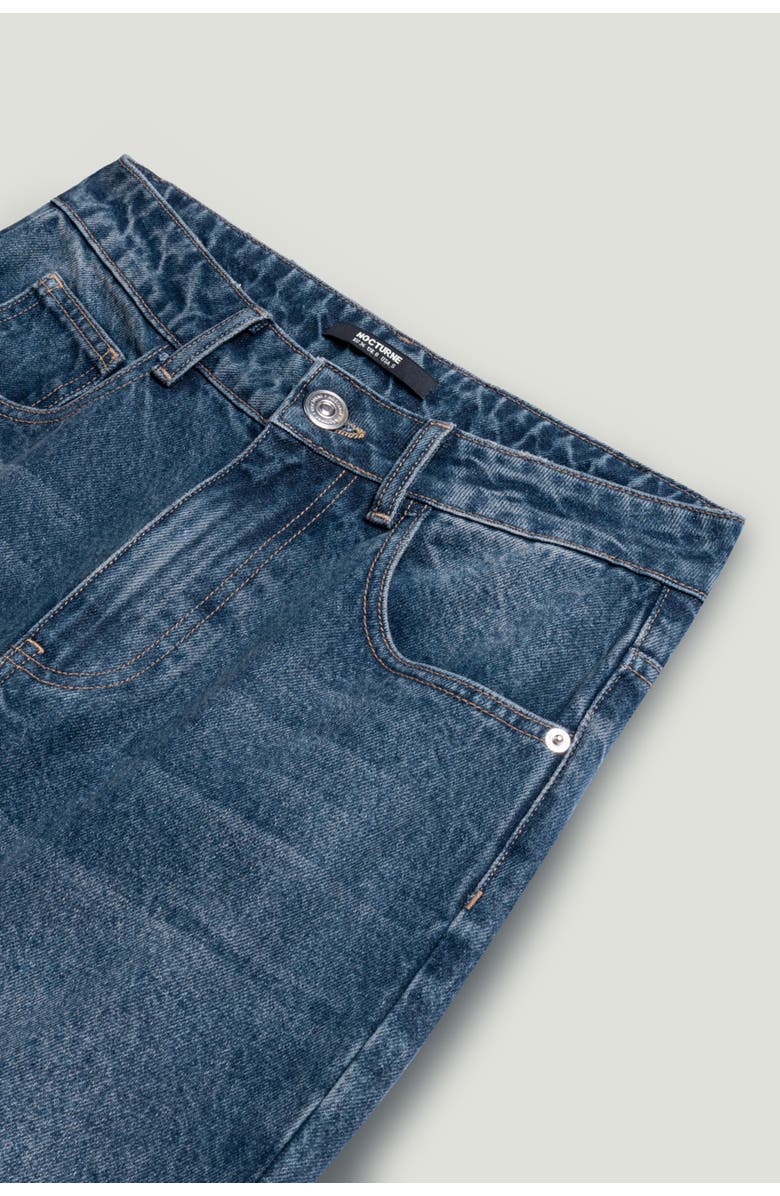 Nocturne Flare Jean Pants, Alternate, color, Indigo