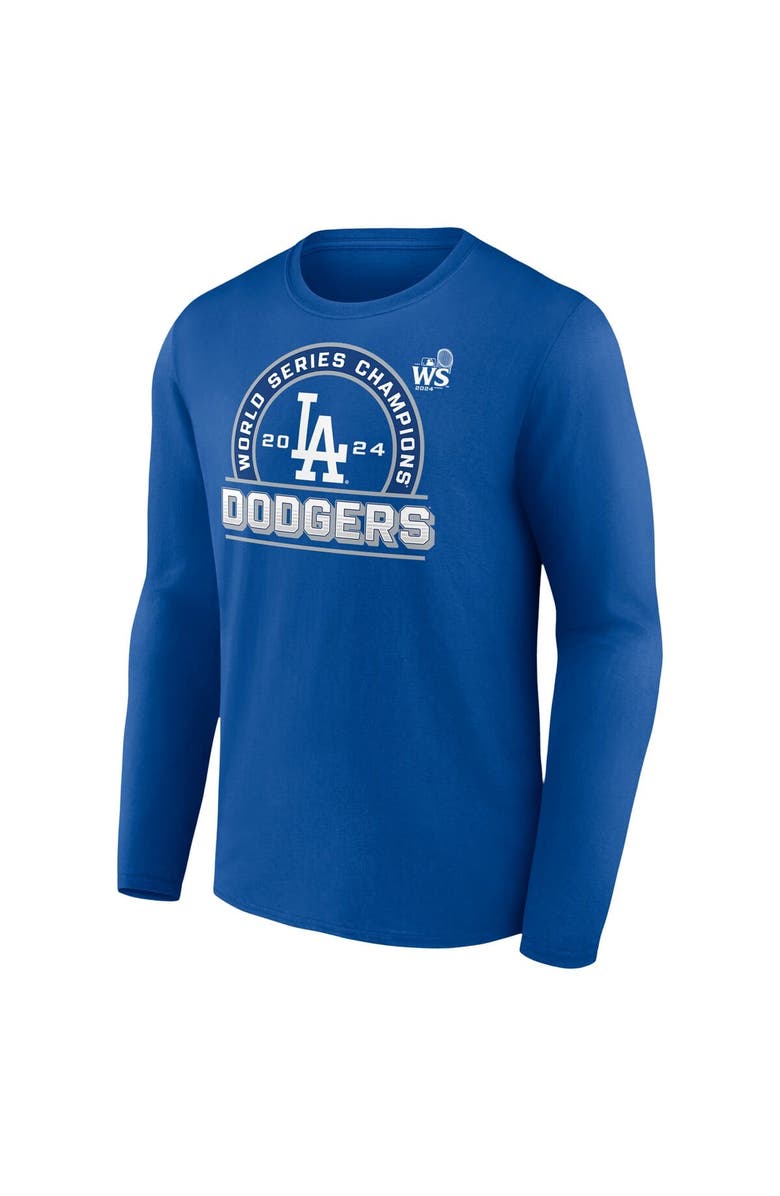 FANATICS Men's Fanatics Royal Los Angeles Dodgers 2024 World Series Champions  Signature Roster Long Sleeve T-Shirt, Alternate, color, 