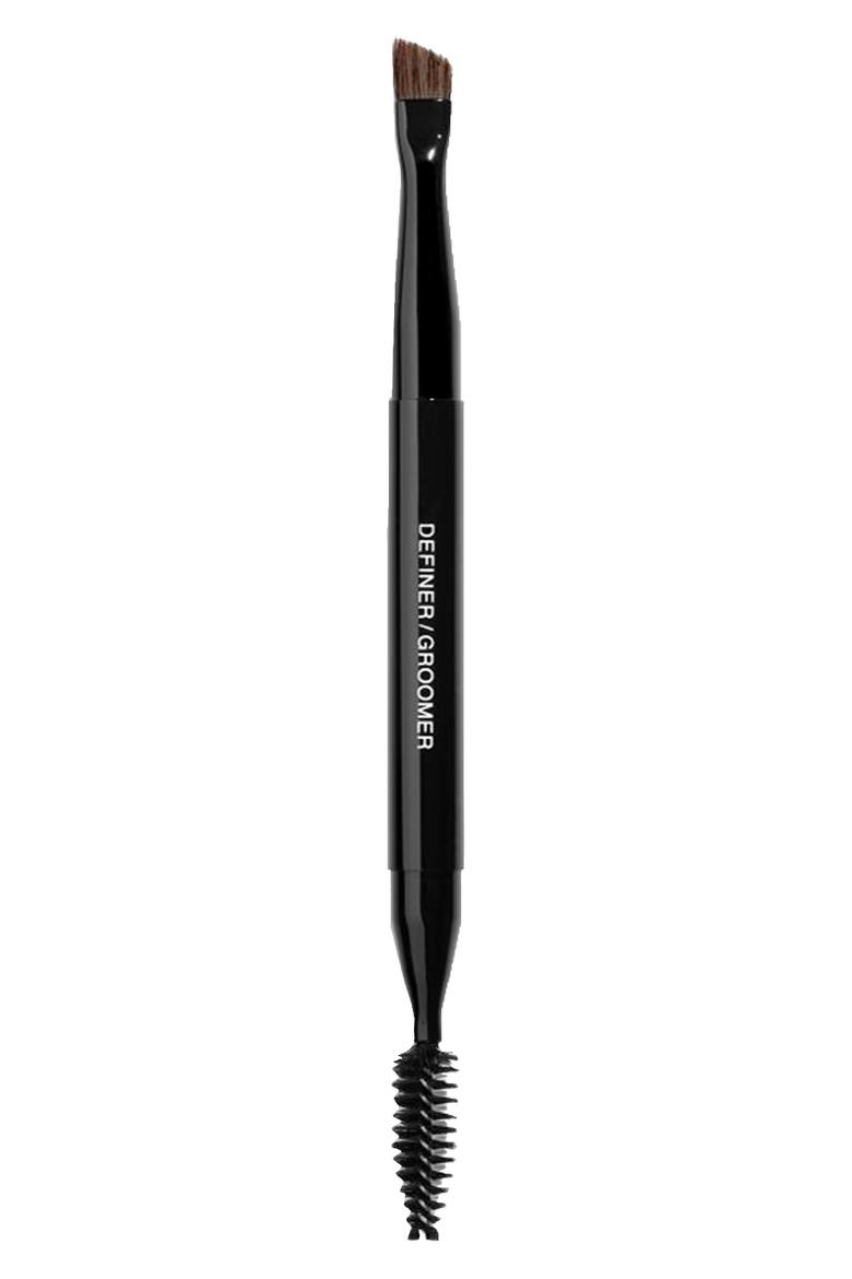 LES PINCEAUX DE CHANEL 
Retractable Dual-Tip Brow Brush, Main, color, NO COLOR