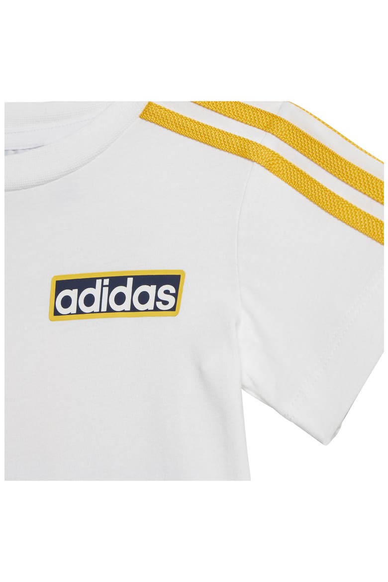 Kids' Adibreak Graphic T-Shirt & Shorts Set, Alternate, color, NIGHT INDIGO
