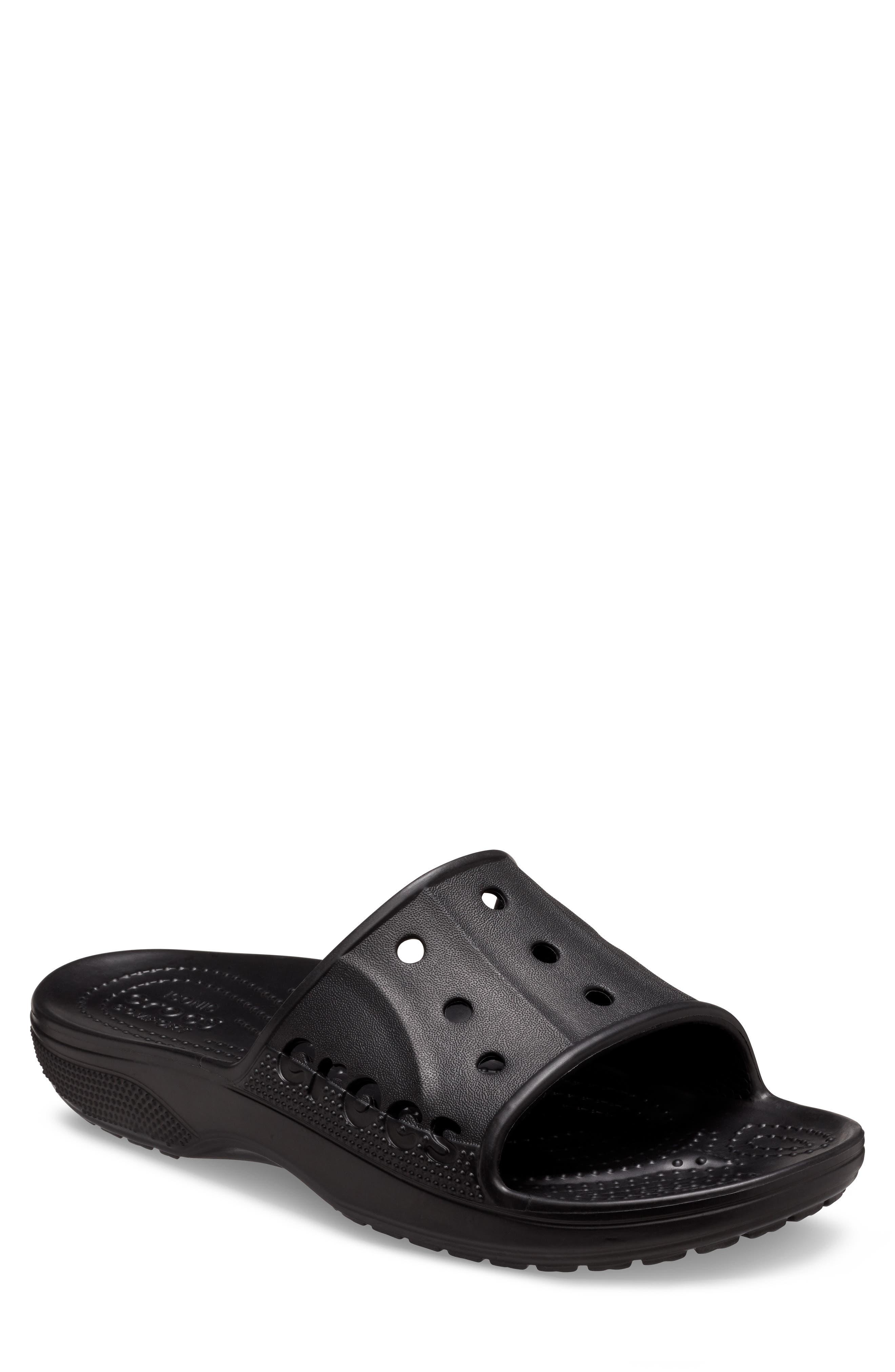 CROCS Gender Inclusive Baya II Slide Sandal, Main, color, Black