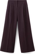 MANGO Pleated Wide Leg Pants