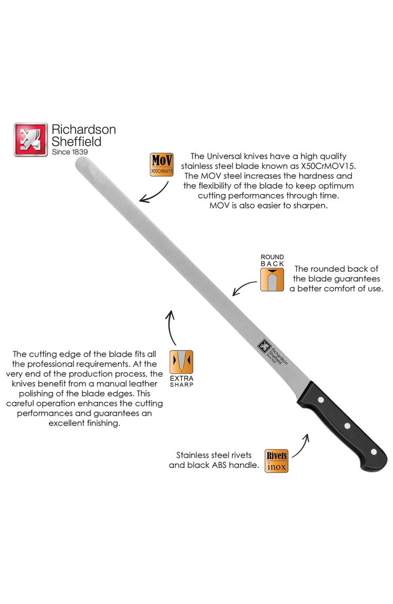 Richardson Sheffield Universal 16-Inch Kebab Knife, Alternate, color, Silver