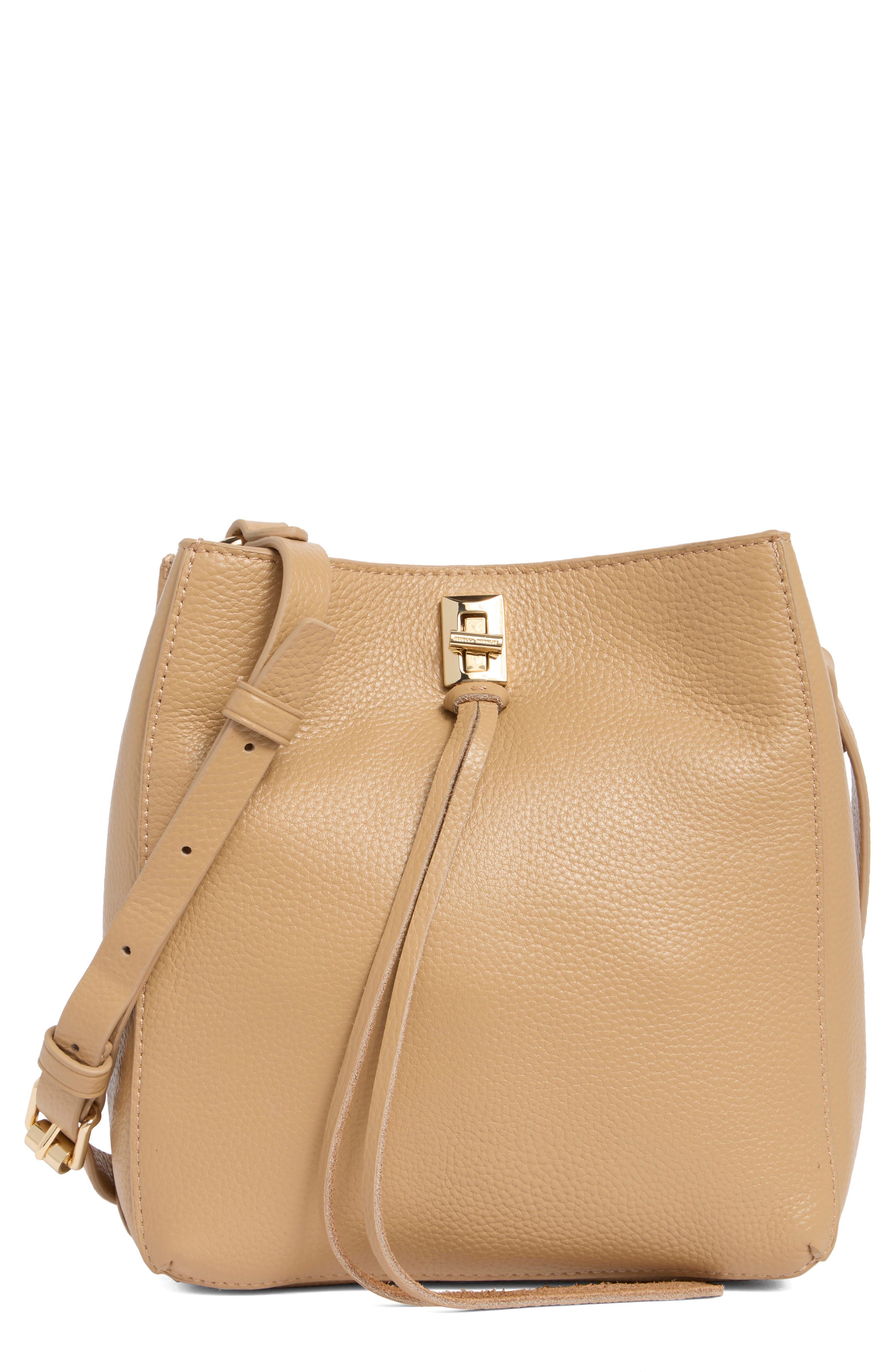 Rebecca Minkoff Darren Bucket Bag, Main, color, Driftwood