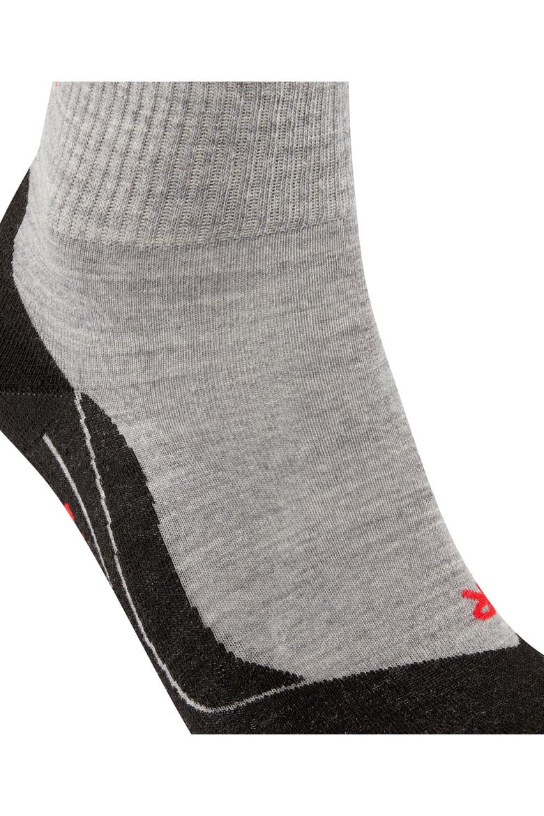 TK5 Wander Short Hiking Socks, Alternate, color, Light Grey