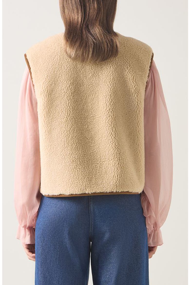 Faux Fur Jacket, Alternate, color, BROWN
