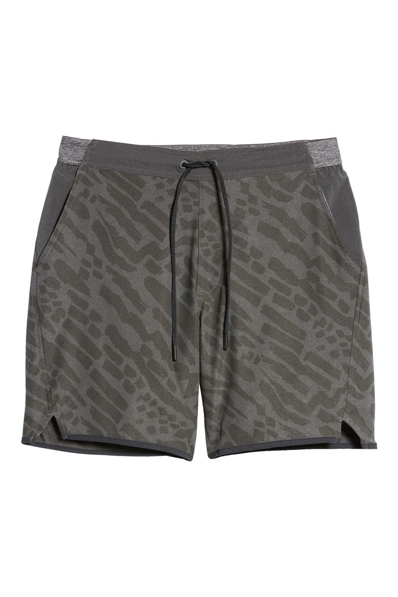 Freeflow 7-inch Yoga Shorts, Alternate, color, THE HIDDEN PINES