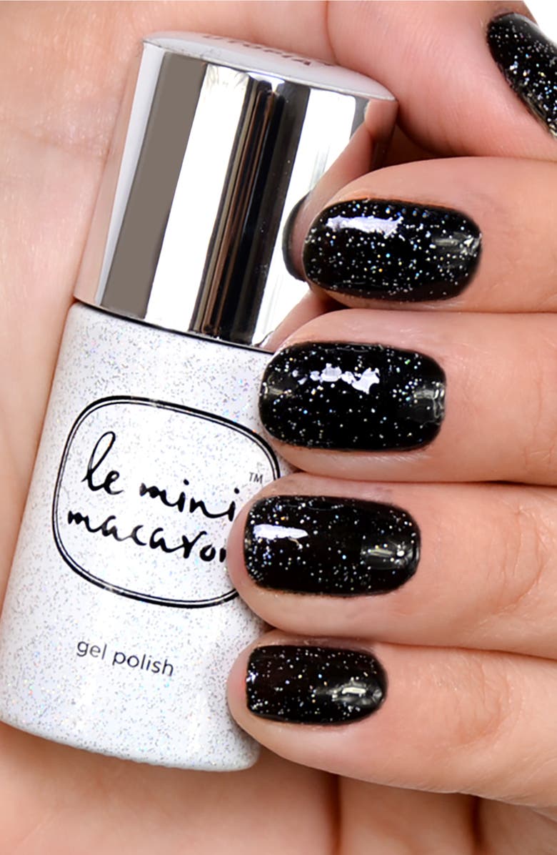 Le Mini Macaron Glitter Utopia Top Coat, Alternate, color,