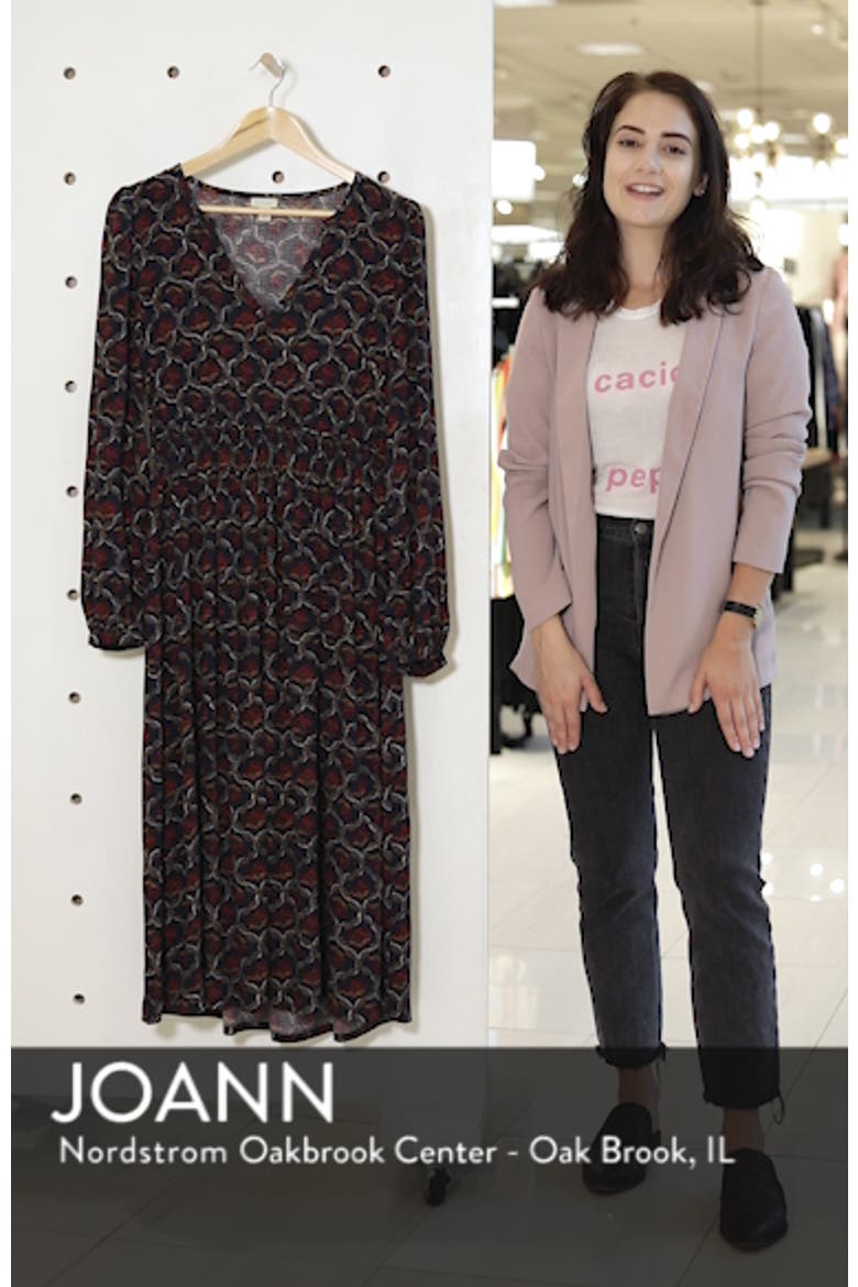 Print Midi Dress video