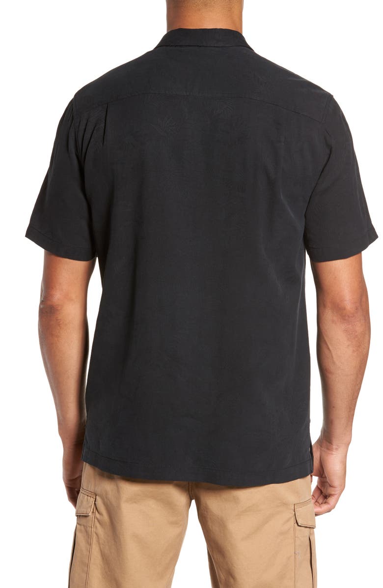 Tommy Bahama St Lucia Fronds Silk Camp Shirt, Alternate, color, 