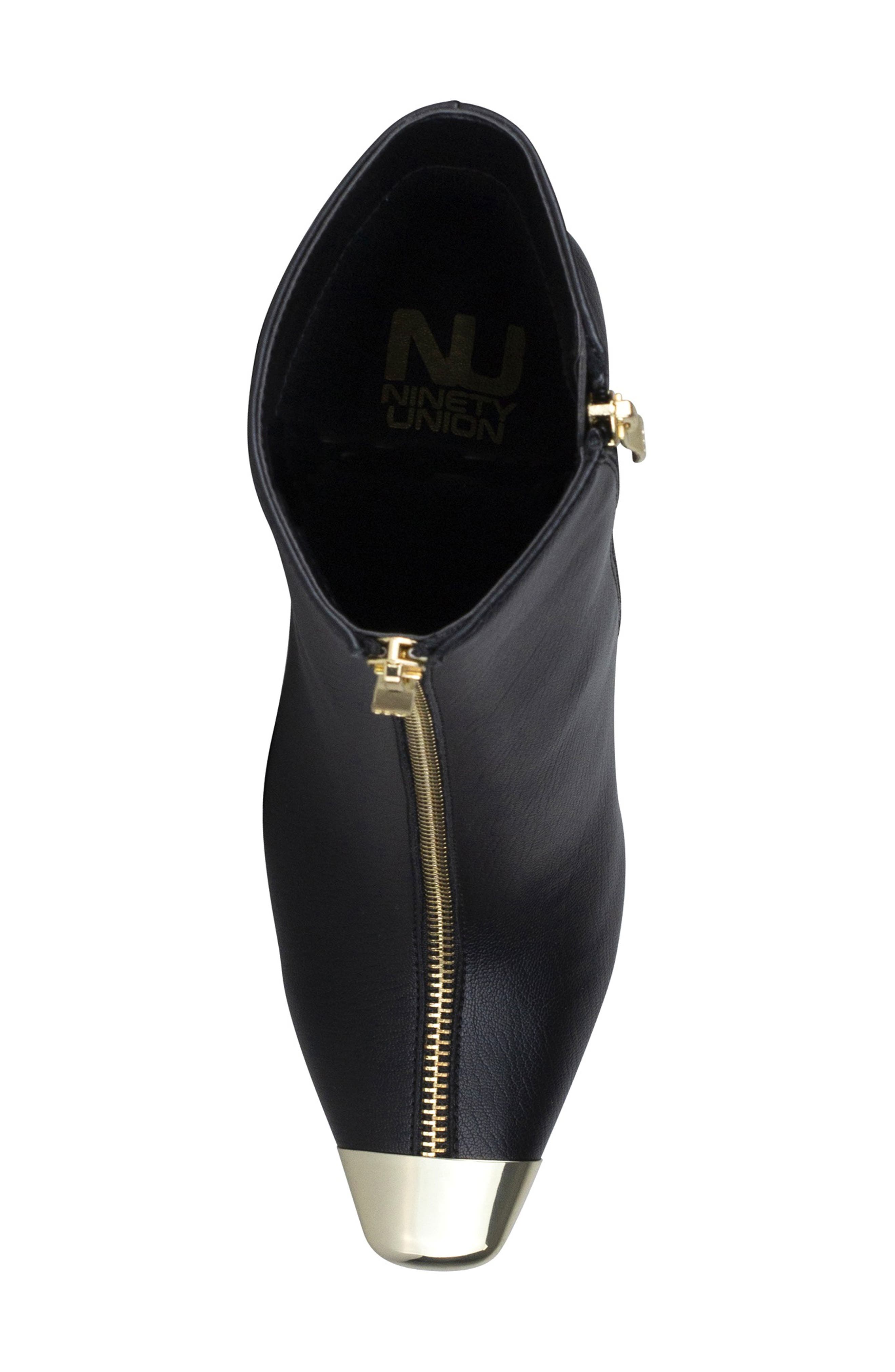 NINETY UNION Lovely Zipper Boot, Alternate, color, Black