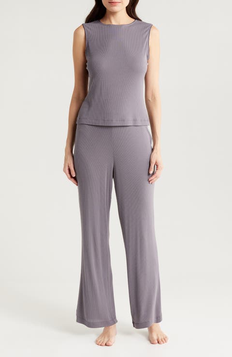 Essentials Sleeveless Rib Pajamas