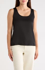 ELIE ELIE TAHARI Scoop Neck Tank