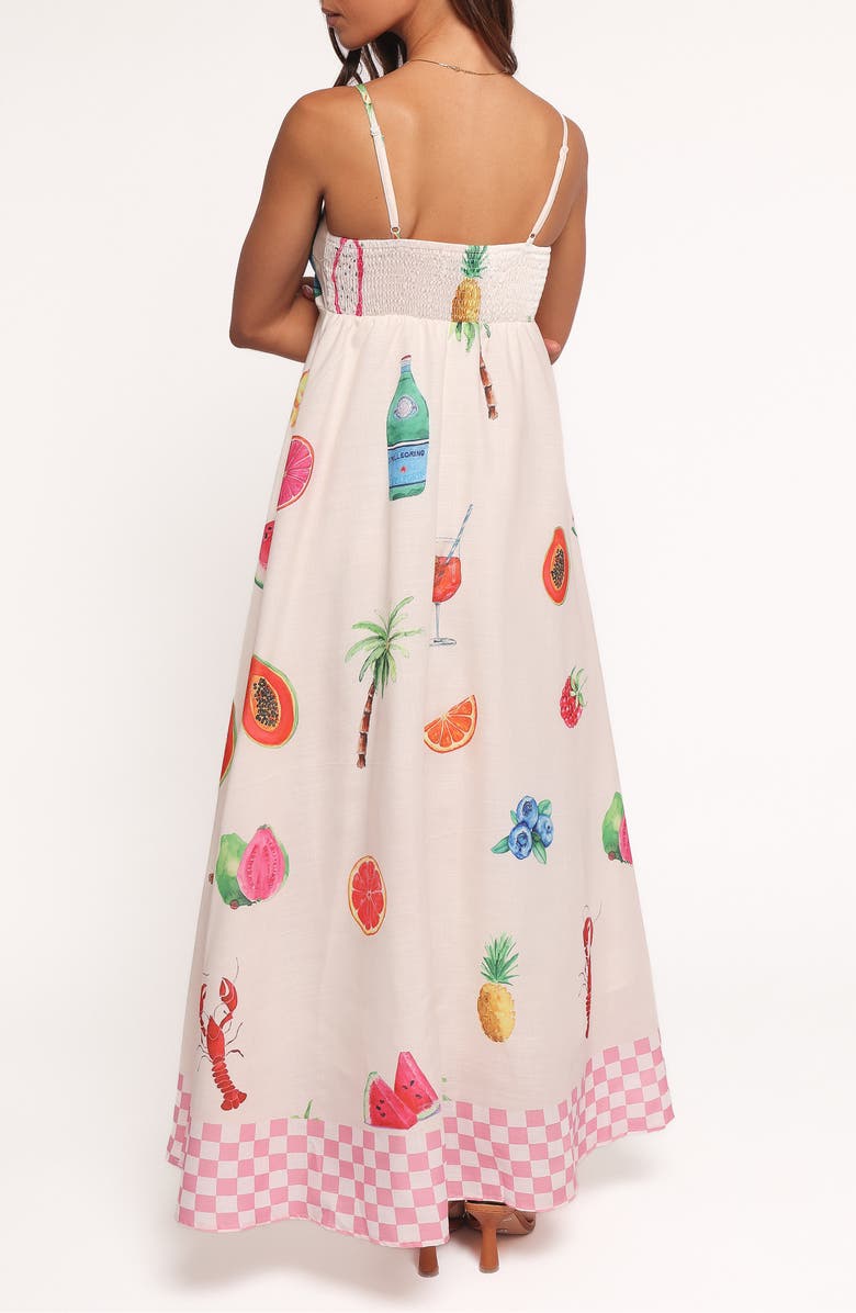 Petal & Pup Brea Printed Maxi Sundress, Alternate, color, Tutti Fruitti