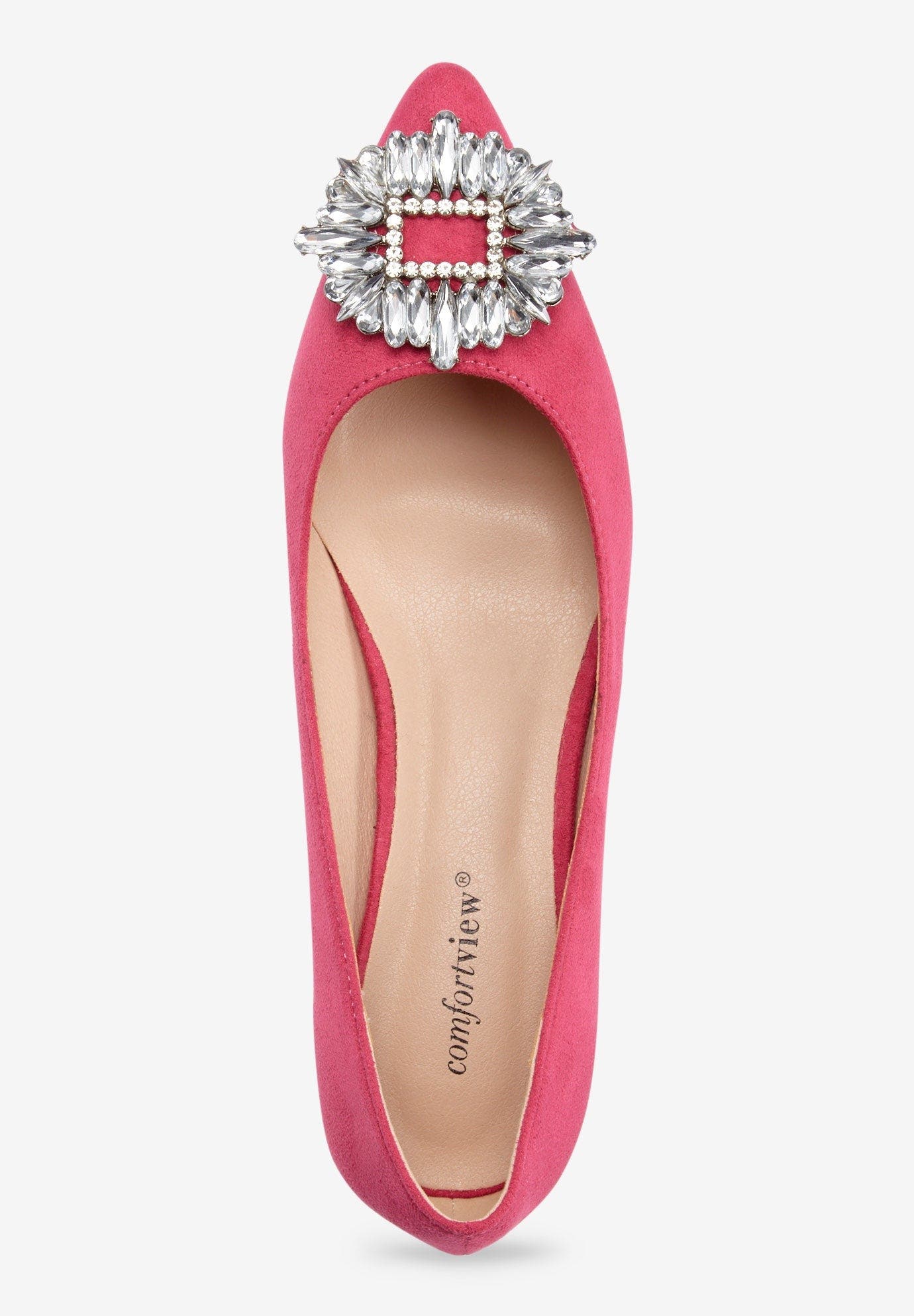 Comfortview The Brenner Slip On Pump, Alternate, color, Black