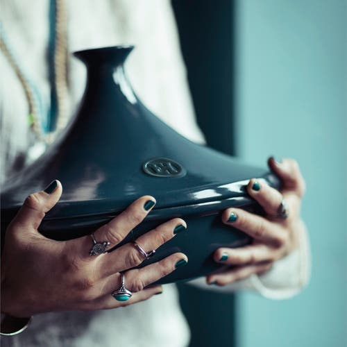 Emile Henry Flame Tagine, 2.1 Quart In Green