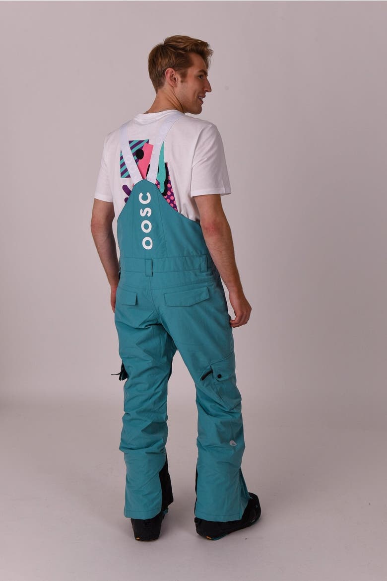 Yeh Man Bib Pant - Teal, Alternate, color, TEAL